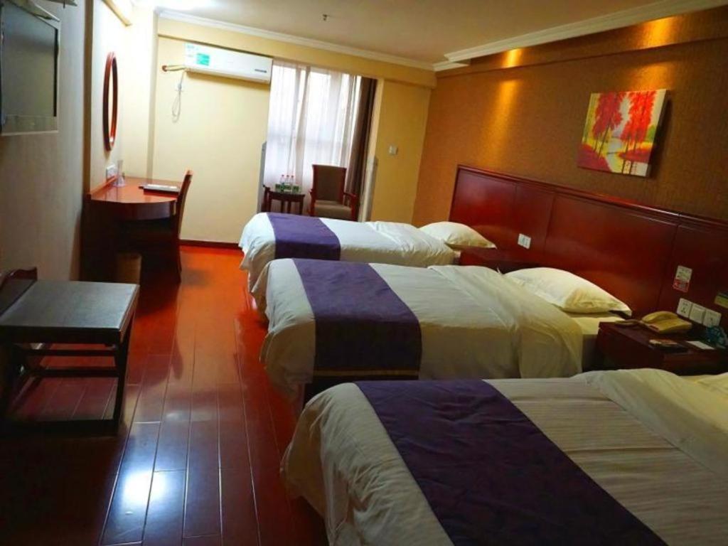 Greentree Inn Xi'An Bell And Drum Tower Food Street Ancient City Wall Ximen Express Hotel Dış mekan fotoğraf