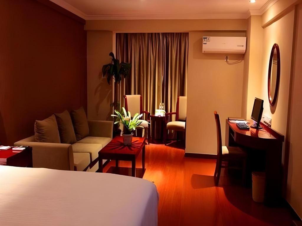 Greentree Inn Xi'An Bell And Drum Tower Food Street Ancient City Wall Ximen Express Hotel Dış mekan fotoğraf